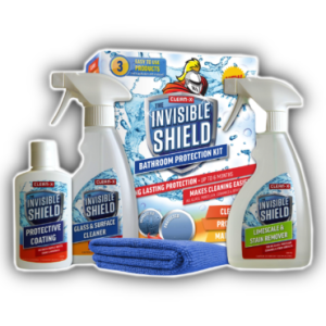 Zestaw łazienkowy invisible shield - czyści, impregnuje, konserwuje